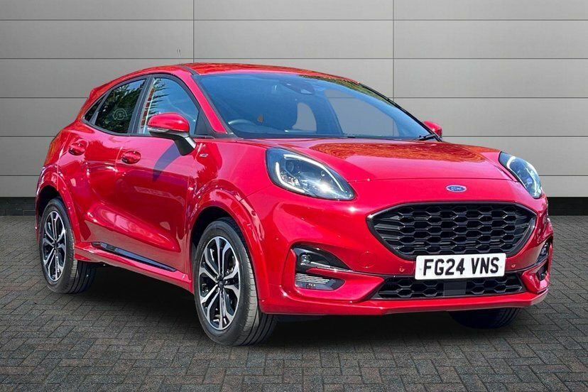 Ford Puma 1.0T Ecoboost Mhev St-line Suv Hybrid M Red