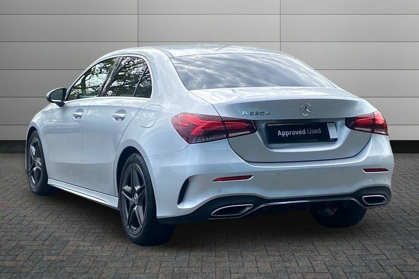Mercedes-Benz A Class 2.0 A220d Amg Line Executive Saloon 8 Silver #4