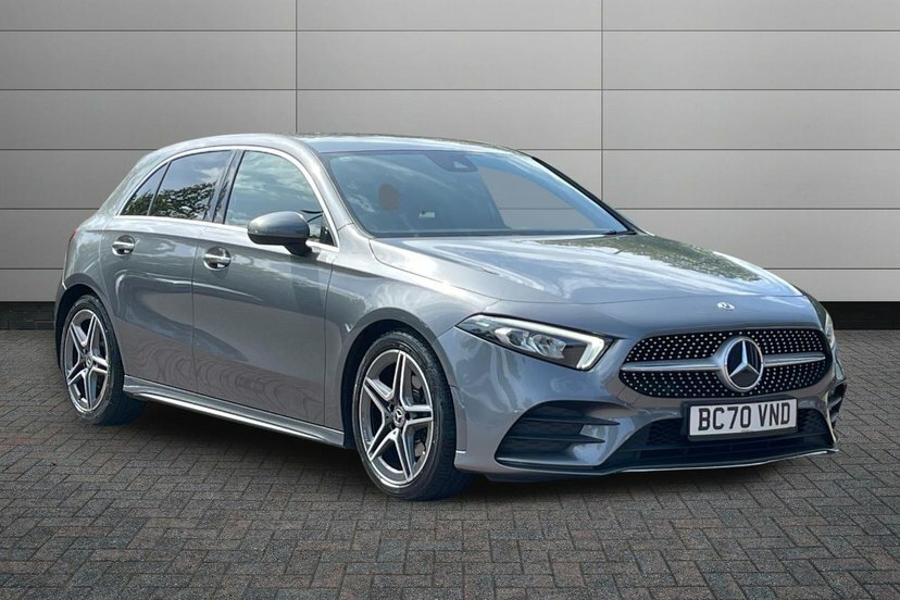 Mercedes-Benz A Class 1.3 A200 Amg Line Hatchback 7G-dct 163 Grey