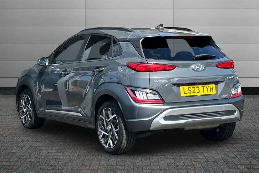 Hyundai Kona 1.6 H-gdi Premium Suv Hybrid Dct 141 P Grey #3