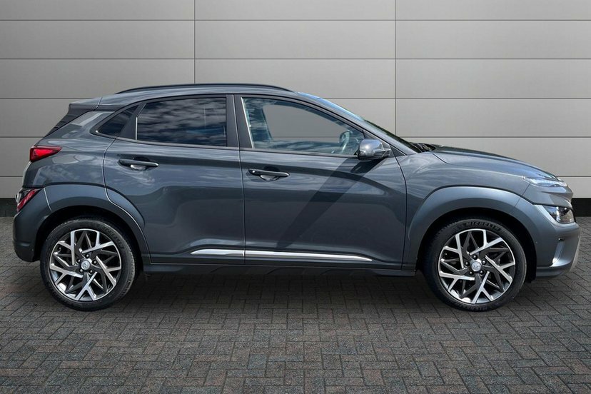 Hyundai Kona 1.6 H-gdi Premium Suv Hybrid Dct 141 P Grey #4