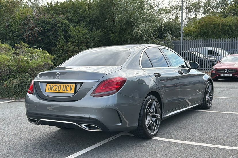 Mercedes-Benz C Class 2.0 C220d Sport Estate G-tronic 194 P Silver #16
