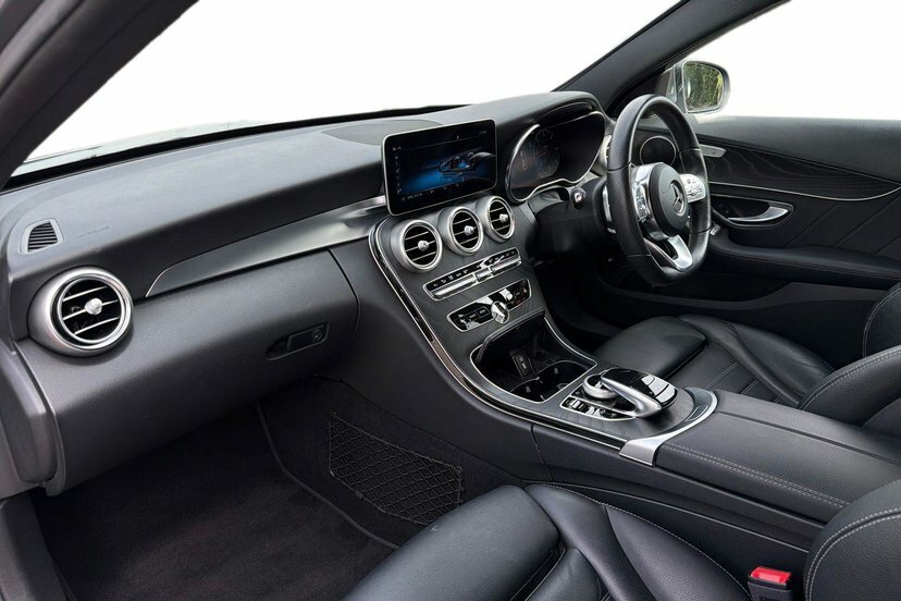 Mercedes-Benz C Class 2.0 C220d Sport Estate G-tronic 194 P Silver #9
