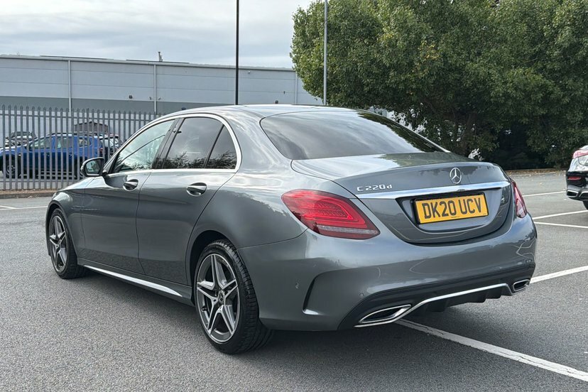 Mercedes-Benz C Class 2.0 C220d Sport Estate G-tronic 194 P Silver #19