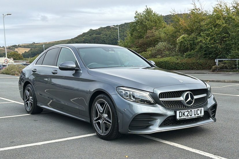 Mercedes-Benz C Class 2.0 C220d Sport Estate G-tronic 194 P Silver #14