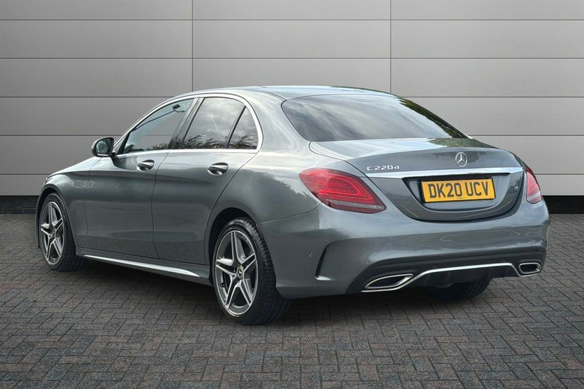 Mercedes-Benz C Class C220d Amg Line Premium Saloon Grey #2