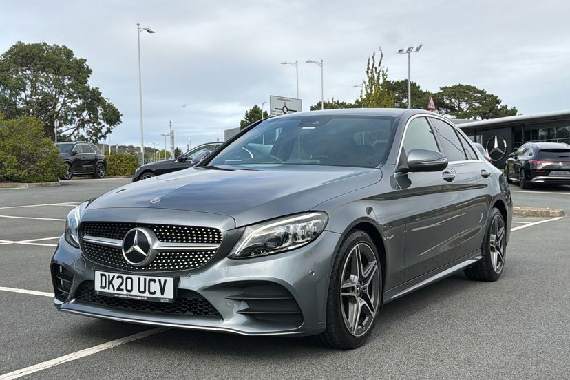 Mercedes-Benz C Class 2.0 C220d Sport Estate G-tronic 194 P Silver #12
