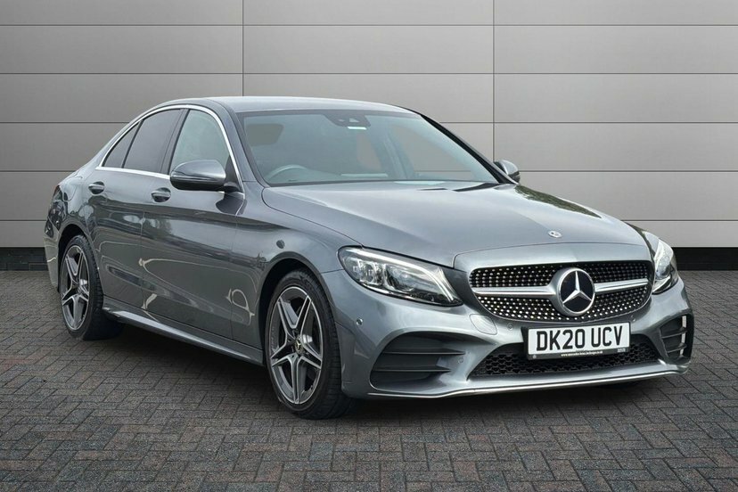 Mercedes-Benz C Class C220d Amg Line Premium Saloon Grey