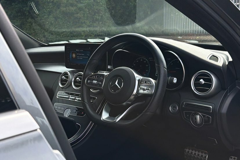 Mercedes-Benz C Class 2.0 C220d Sport Estate G-tronic 194 P Silver #28