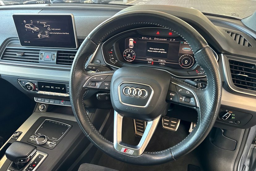 Audi Q5 2.0 Tdi Quattro S Line S Tronic 190 Ps 1 Owner Fro Silver #23