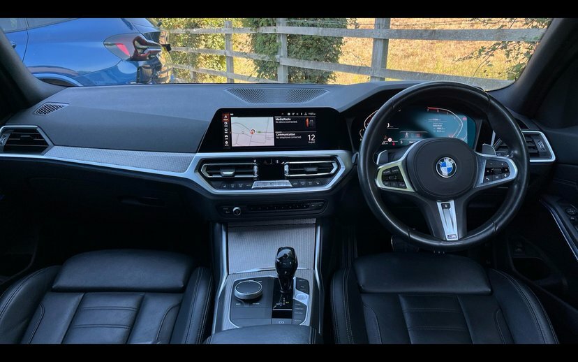 BMW 3 Series 320I M Sport Saloon Grey #4