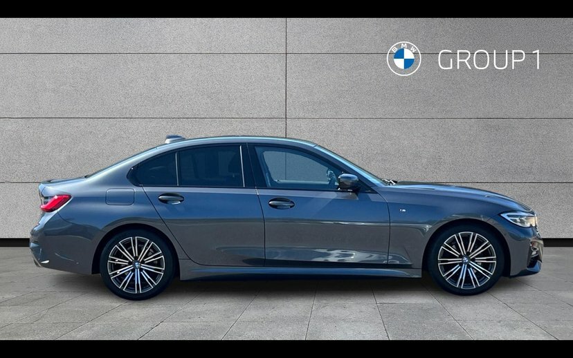 BMW 3 Series 320I M Sport Saloon Grey #3