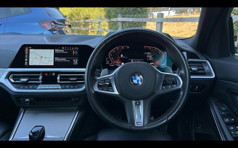 BMW 3 Series 320I M Sport Saloon Grey #5