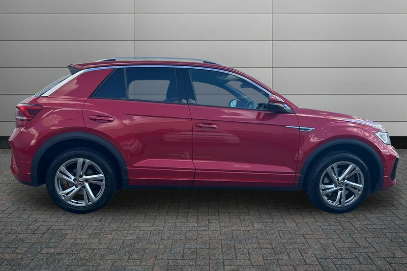 Volkswagen T-Roc 2.0 Tsi R-line Suv Dsg 4Motion 190 Ps Red #4