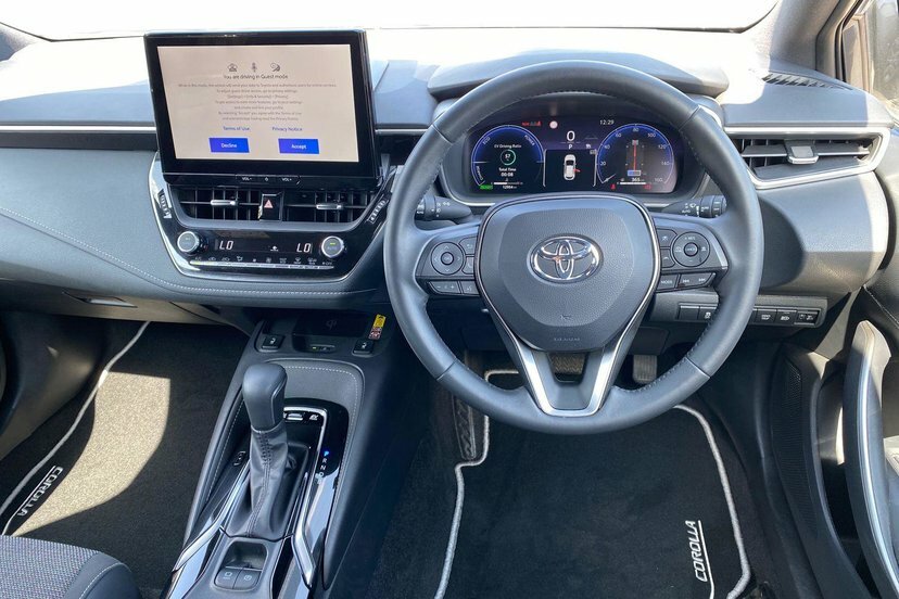 Toyota Corolla 1.8 Vvt-h Design Hatchback Hybrid Cvt Grey #6