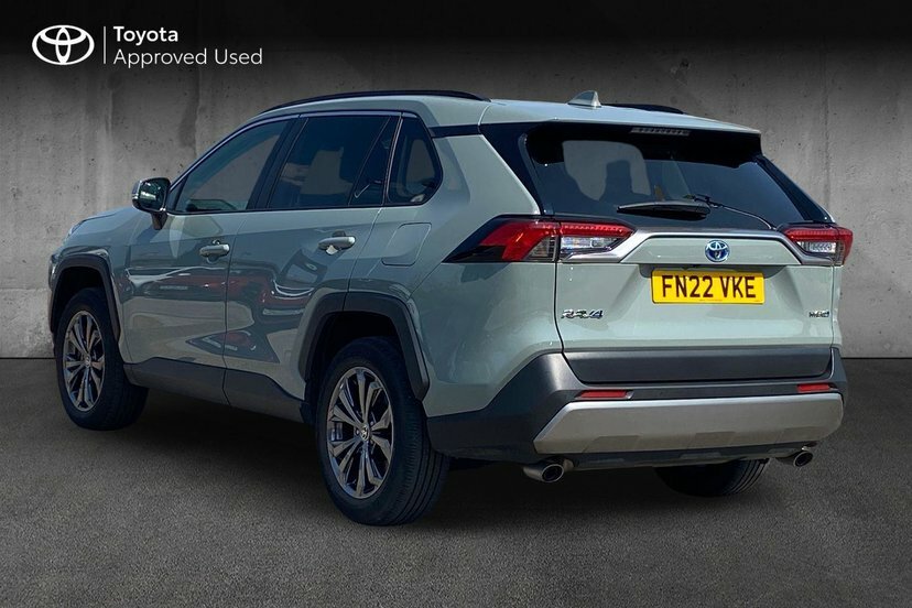 Toyota Rav 4 2.5 Vvt-h Gpf Design Suv Hybrid Cvt 21 Green #4