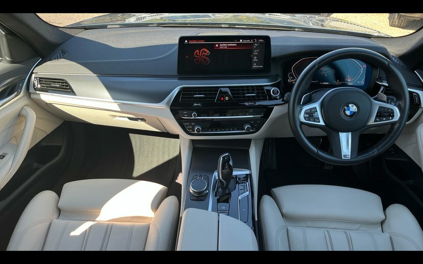 BMW 5 Series 2.0 520D Mht M Sport Touring Hybrid Ste Blue #4