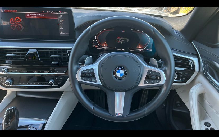 BMW 5 Series 2.0 520D Mht M Sport Touring Hybrid Ste Blue #5