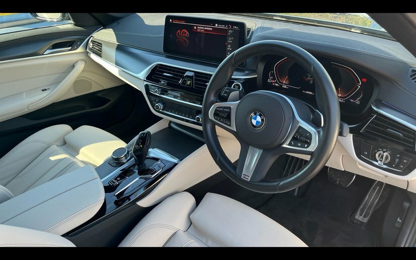 BMW 5 Series 2.0 520D Mht M Sport Touring Hybrid Ste Blue #6
