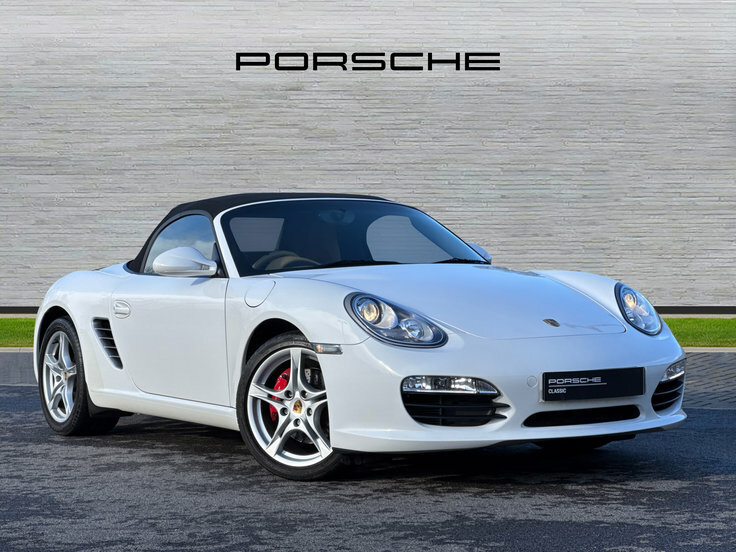 Porsche Boxster 3.4 987 S Convertible 221 G White