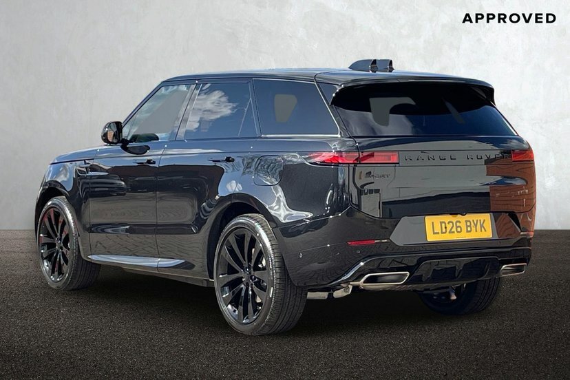 Land Rover Range Rover Sport 3.0 P460e 38.2Kwh Dynamic Se Suv Plug-i Black #4