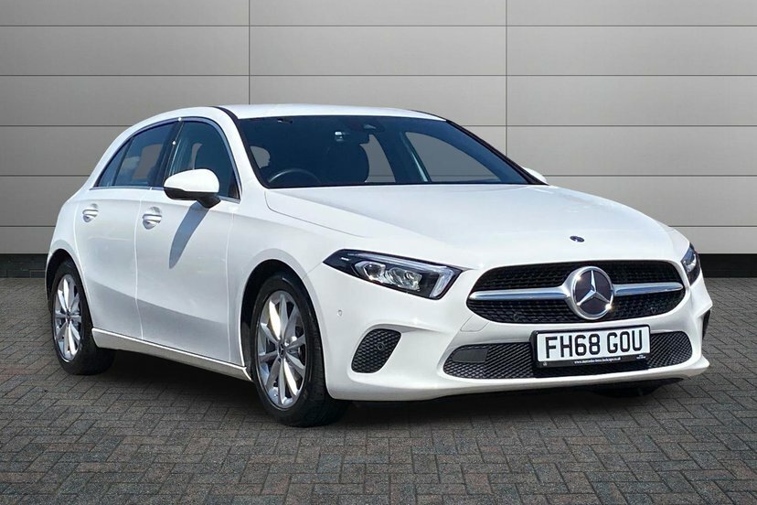 Mercedes-Benz A Class 1.5 A180d Sport Premium Hatchback 7G- White