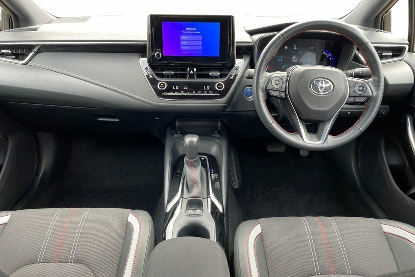 Toyota Corolla 2.0 Vvt-h Gpf Gr Sport Hatchback Hybrid White #5
