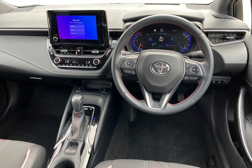 Toyota Corolla 2.0 Vvt-h Gpf Gr Sport Hatchback Hybrid White #6