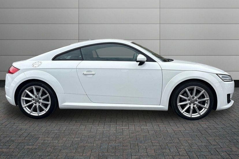 Audi TT 1.8 Tfsi Sport Coupe 180 Ps White #4
