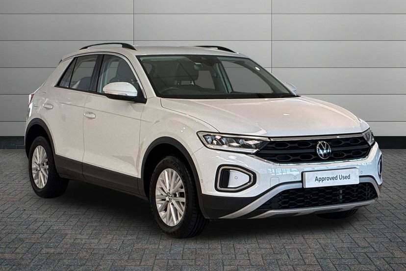 Volkswagen T-Roc 1.0 Tsi Life Suv 110 Ps White