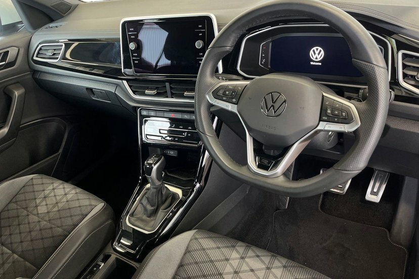 Volkswagen T-Roc 2.0 Tdi R-line Suv Dsg 150 Ps Grey #6