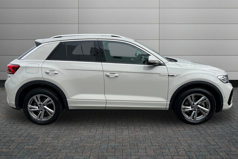 Volkswagen T-Roc 2.0 Tdi R-line Suv Dsg 150 Ps Grey #4