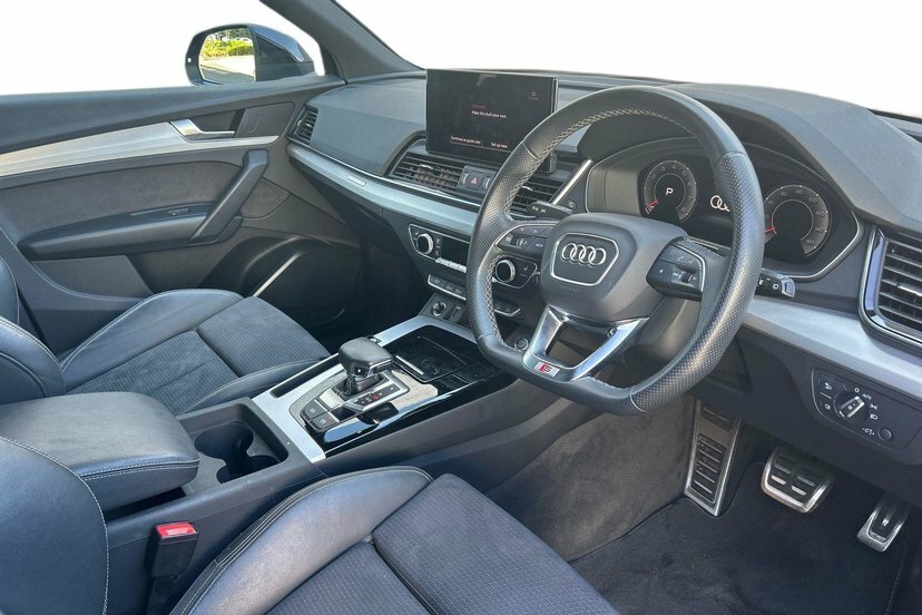 Audi Q5 2.0 Tfsi 45 S Line Suv S Tronic Quattro Black #6