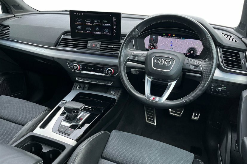 Audi Q5 2.0 Tfsi 45 S Line Suv S Tronic Quattro Black #6