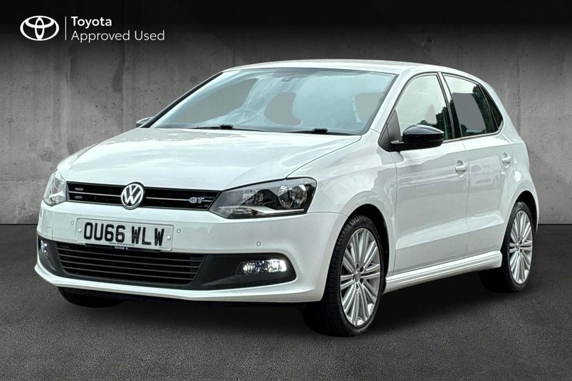 Volkswagen Polo 1.4 Tsi Bluemotion Tech Act Bluegt Hatchback P OU66WLW White #3