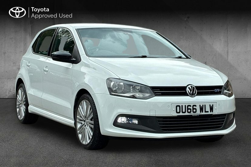 Volkswagen Polo 1.4 Tsi Bluemotion Tech Act Bluegt Hatchback P White