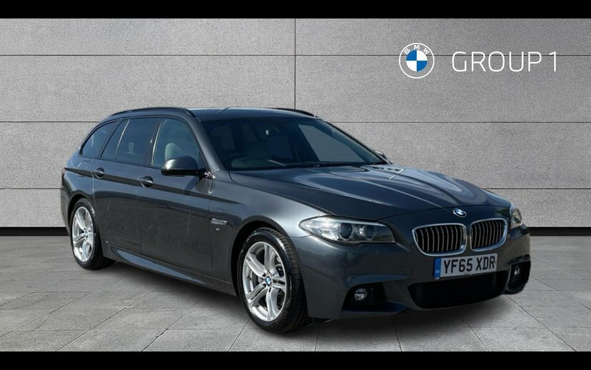 BMW 5 Series 520D M Sport Touring Grey