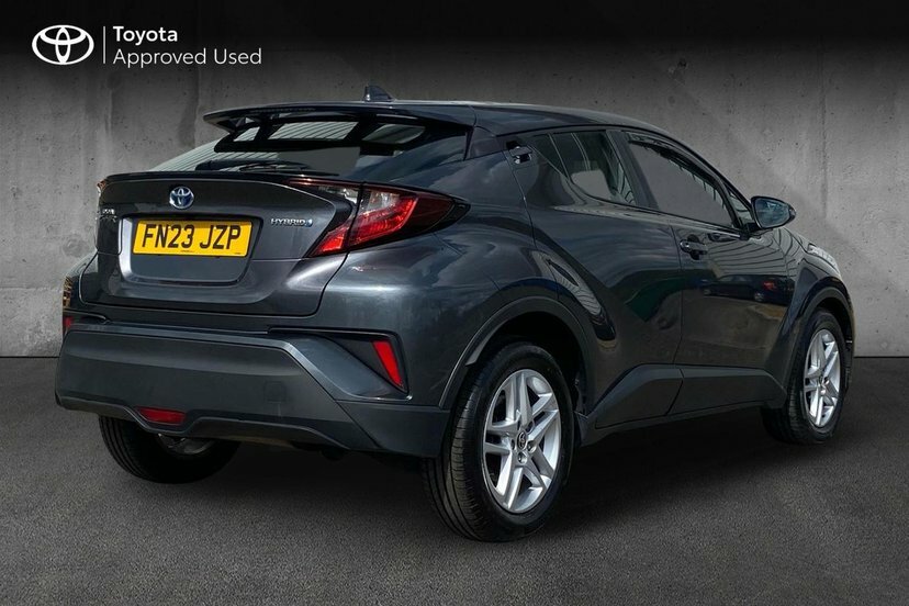 Toyota C-Hr 1.8 Vvt-h Gpf Icon Suv Hybrid Cvt 122 FN23JZP Grey #2