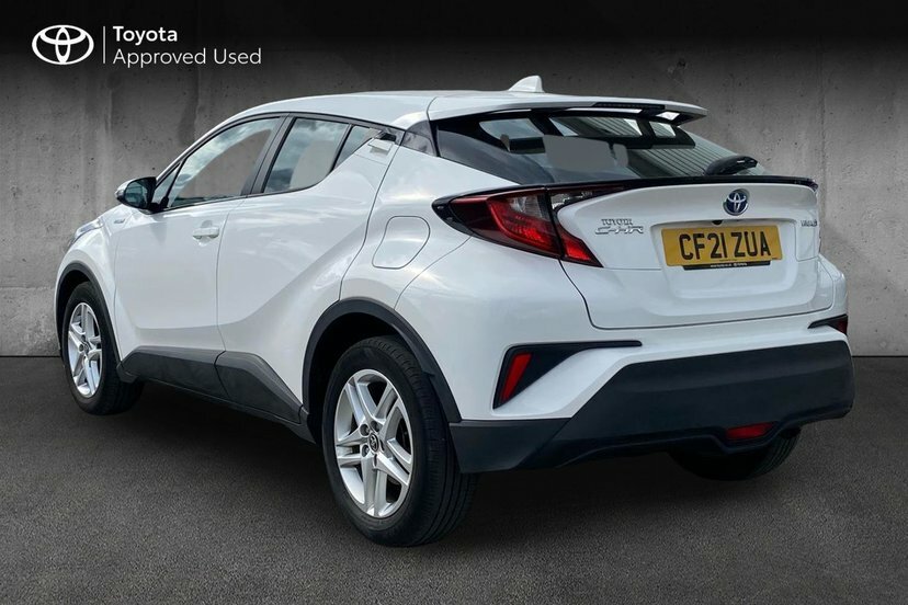 Toyota C-Hr 1.8 Vvt-h Gpf Icon Suv Hybrid Cvt 122 CF21ZUA White #4