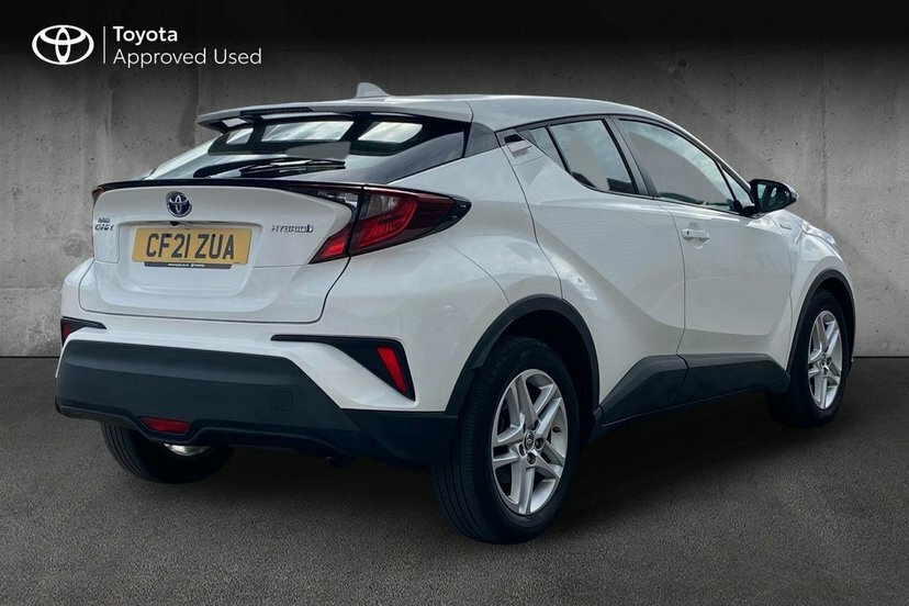Toyota C-Hr 1.8 Vvt-h Gpf Icon Suv Hybrid Cvt 122 CF21ZUA White #2