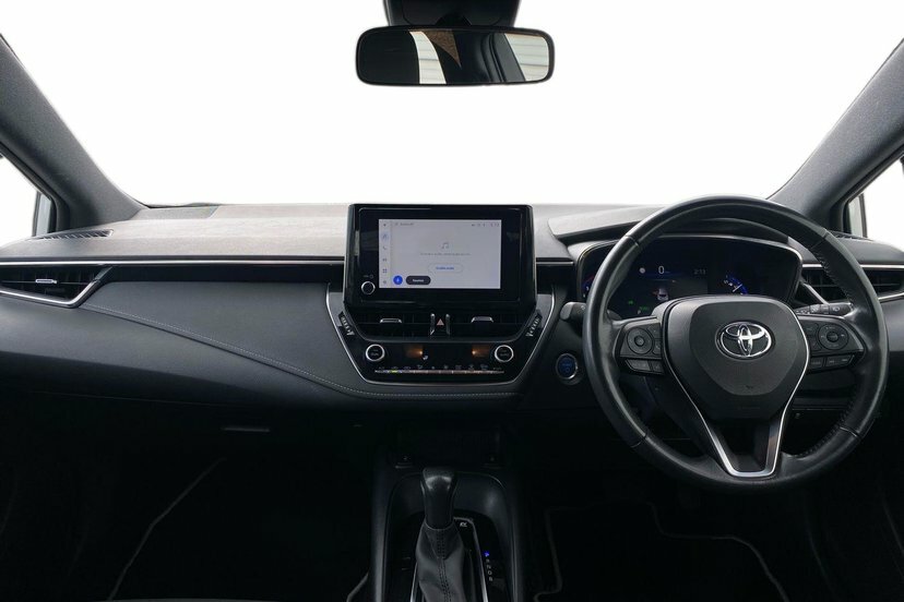 Toyota Corolla 1.8 Vvt-h Gpf Icon Tech Hatchback Hybri White #5