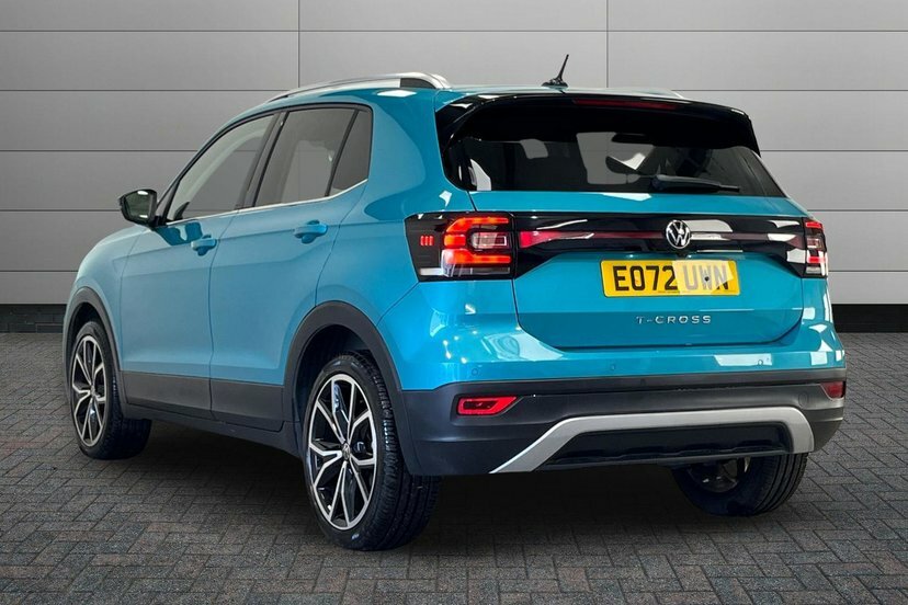Volkswagen T-Cross 1.0 Tsi Sel Suv Dsg 110 Ps Blue #3