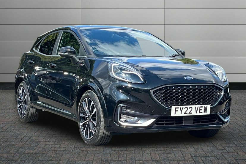 Ford Puma 1.0T Ecoboost Mhev St-line Vignale Suv Black