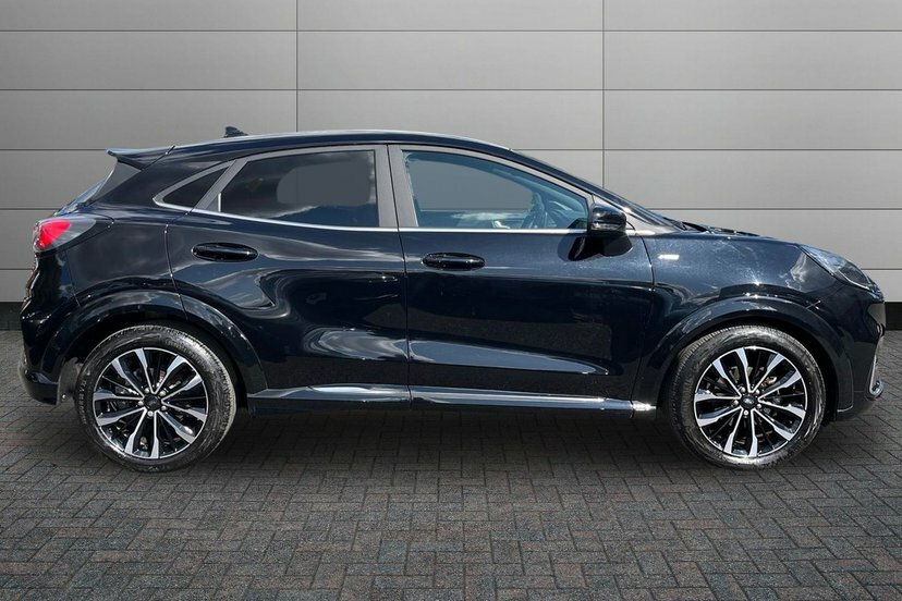 Ford Puma 1.0T Ecoboost Mhev St-line Vignale Suv Black #4
