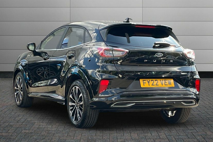 Ford Puma 1.0T Ecoboost Mhev St-line Vignale Suv Black #3