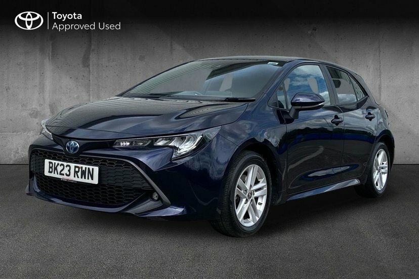 Toyota Corolla 1.8 Vvt-h Icon Hatchback Hybrid Cvt 14 Blue #3