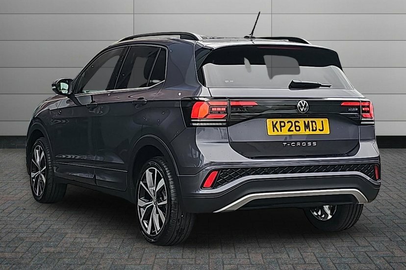 Volkswagen T-Cross 1.0 Tsi R-line Suv 115 Ps Grey #3
