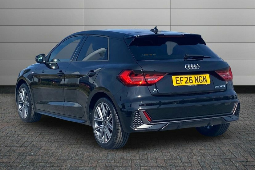 Audi A1 1.0 Tfsi 25 S Line Sportback S Tronic Black #3