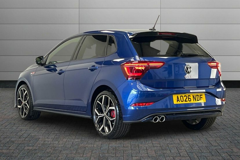 Volkswagen Polo 2.0 Tsi Gti Hatchback Dsg 207 Ps AO26NDF Blue #3