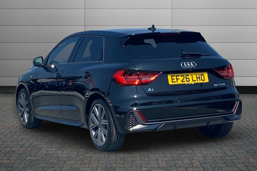 Audi A1 1.0 Tfsi 30 S Line Sportback S Tronic EF26LHO Black #3